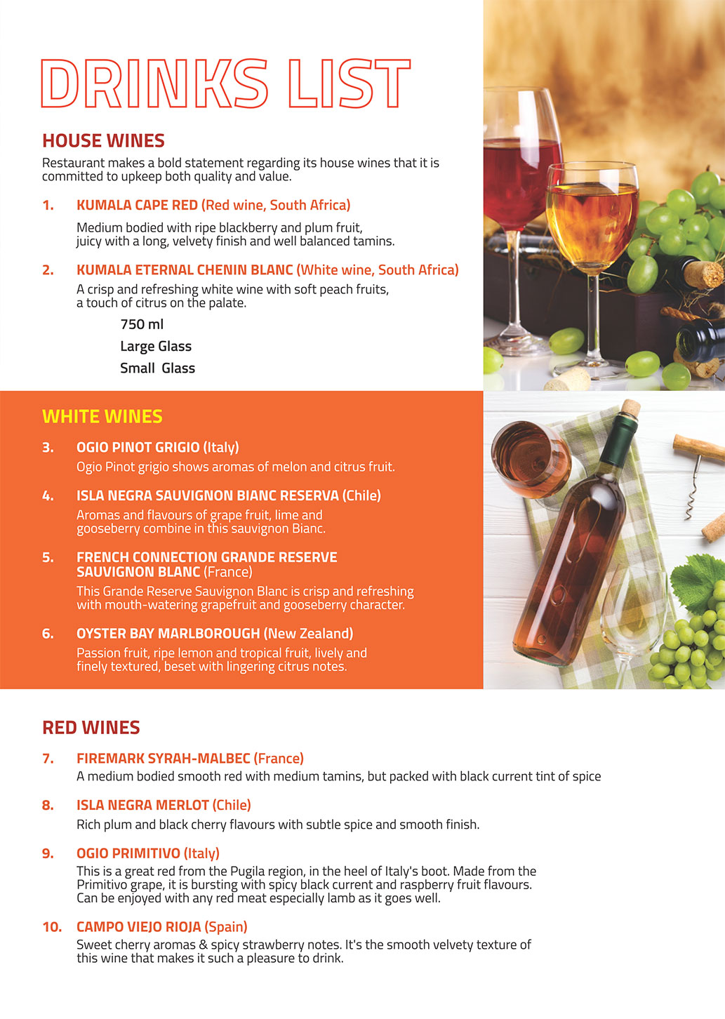 drinks